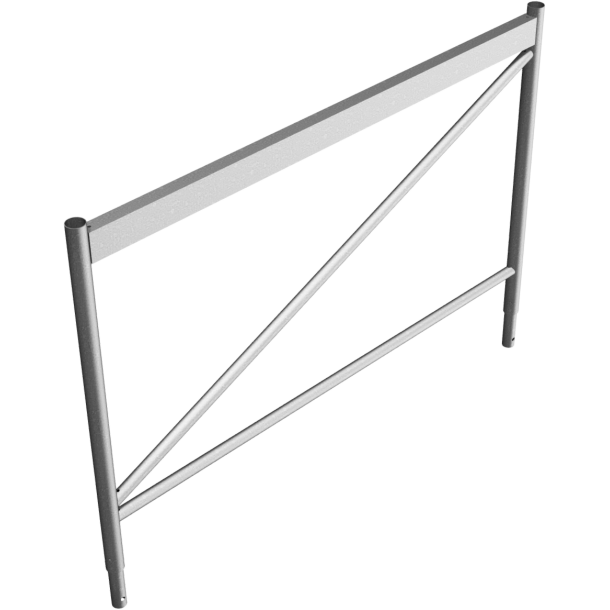 Fall protection | for crank & universal scaffolding trestles | Width: 1.50 m | galvanized